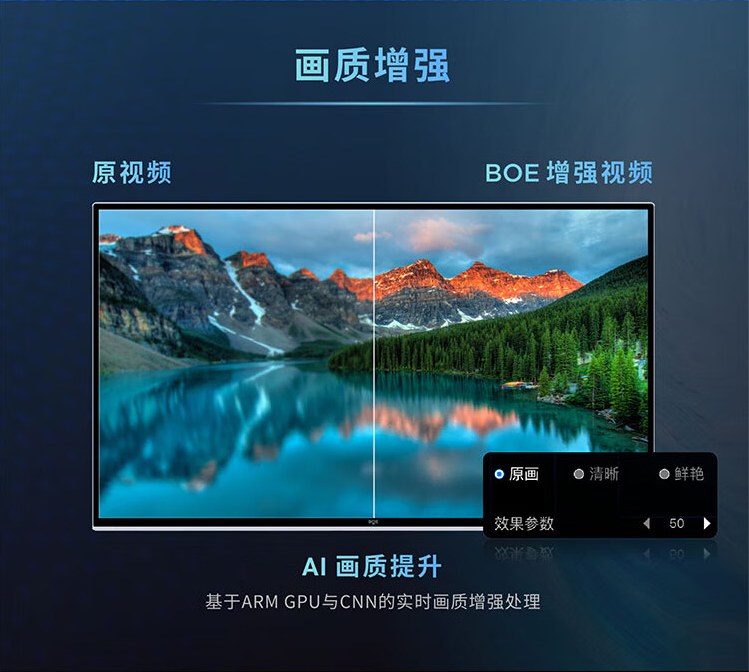 京东方BWB86-CA01 C100系列画质增强引擎
